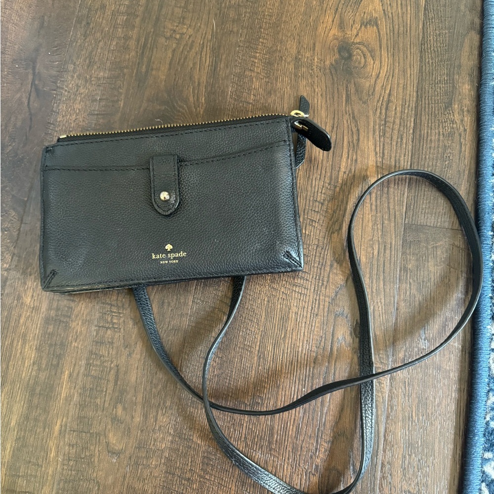 Kate spade black wristlet